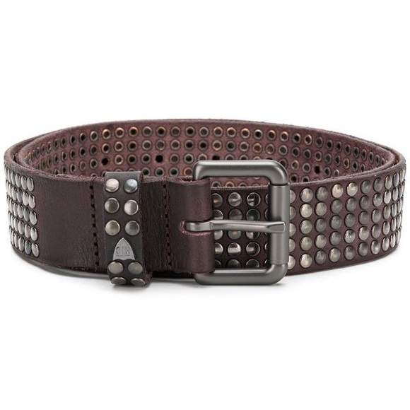 HTC Accessories - HTC Brown Beaded Leather Belt